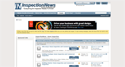 Desktop Screenshot of inspectionnews.net